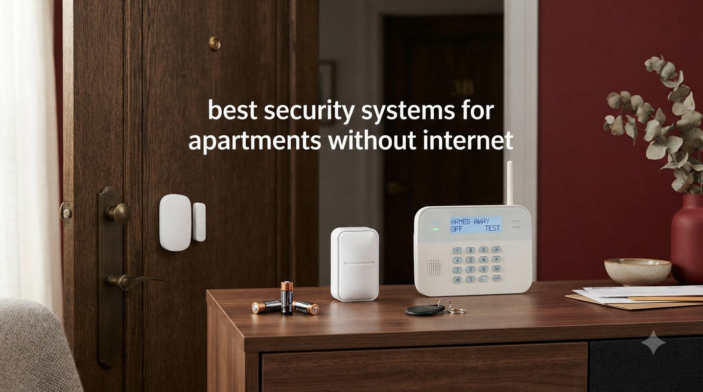 best security systems for apartments without internet