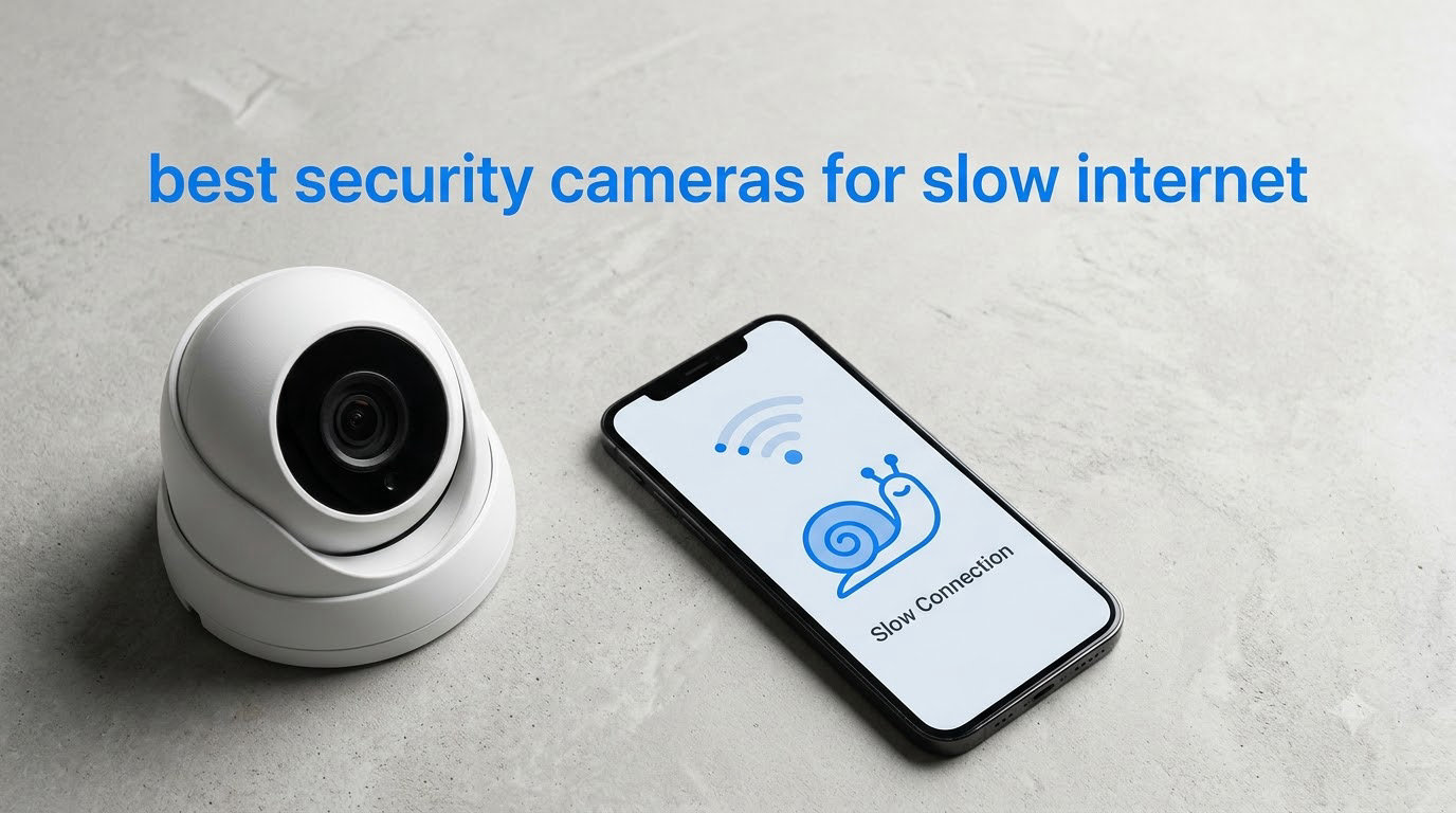 best security cameras for slow internet