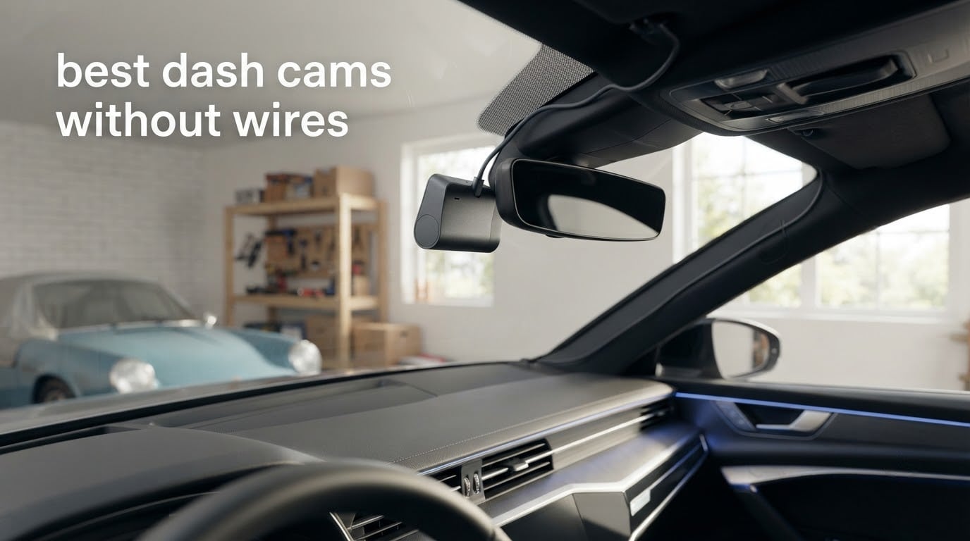 best dash cams without wires