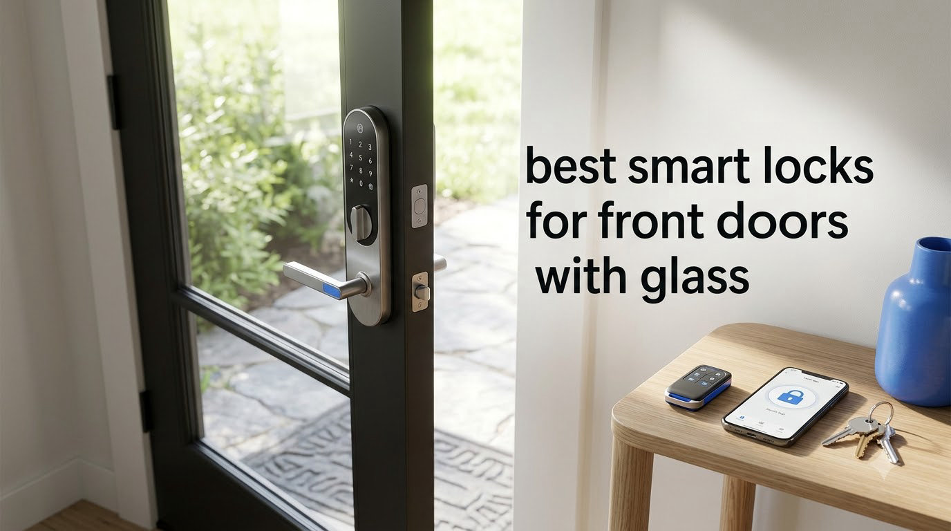best smart locks for front doors with glass