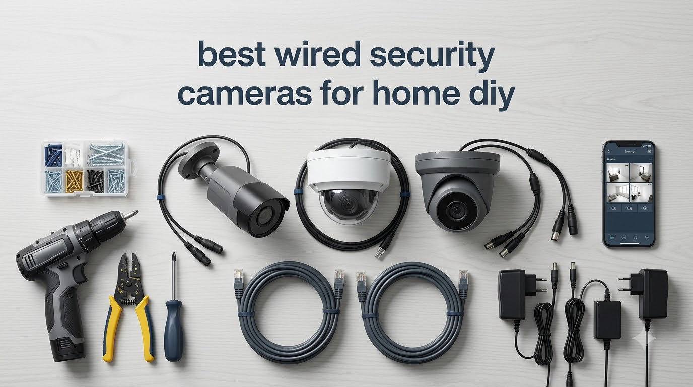 best wired security cameras for home diy
