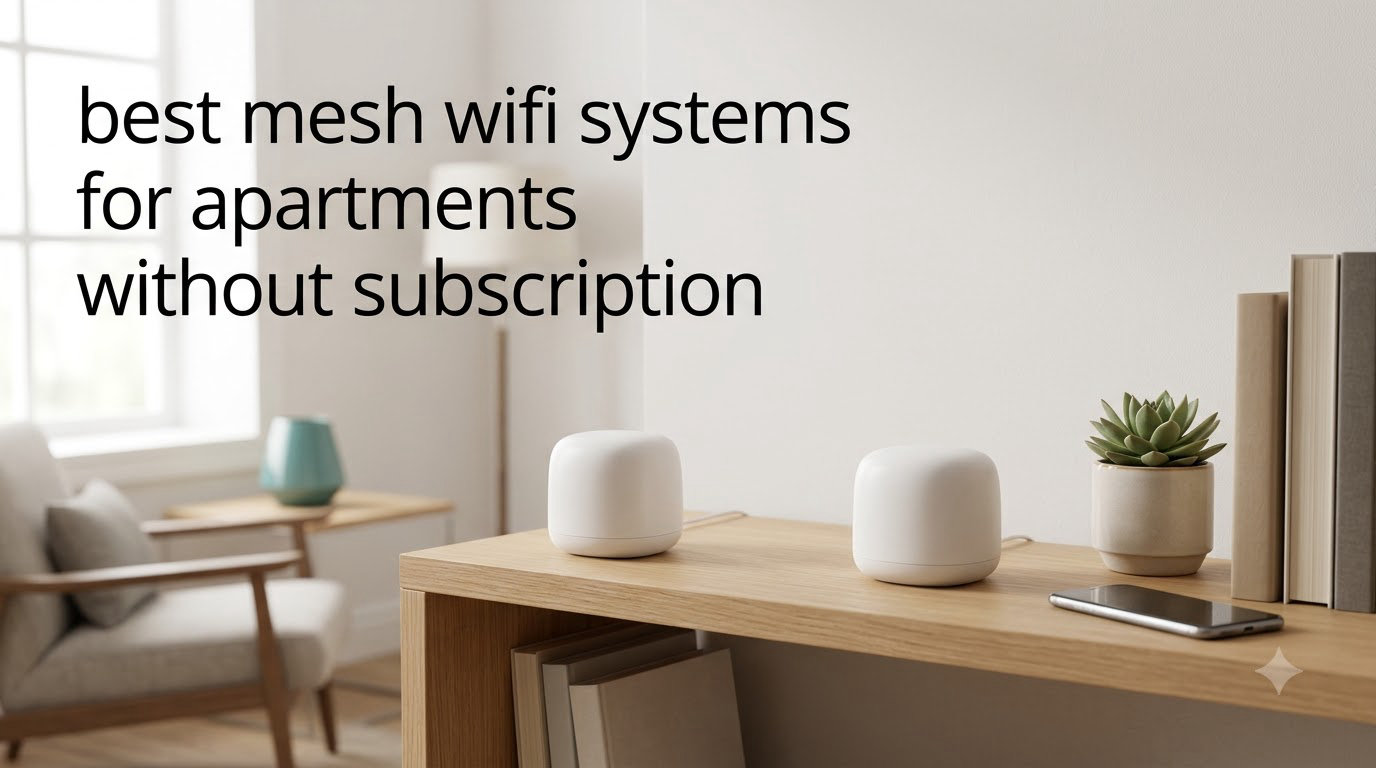 best mesh wifi systems for apartments without subscription