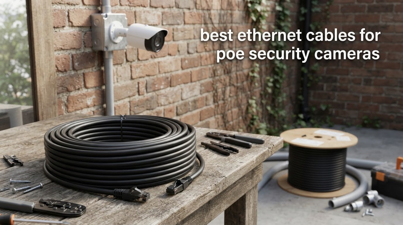 best ethernet cables for poe security cameras