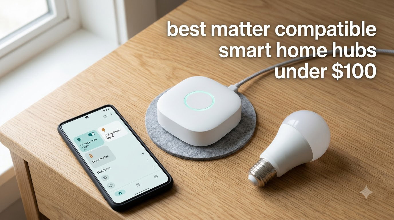 best matter compatible smart home hubs under $100
