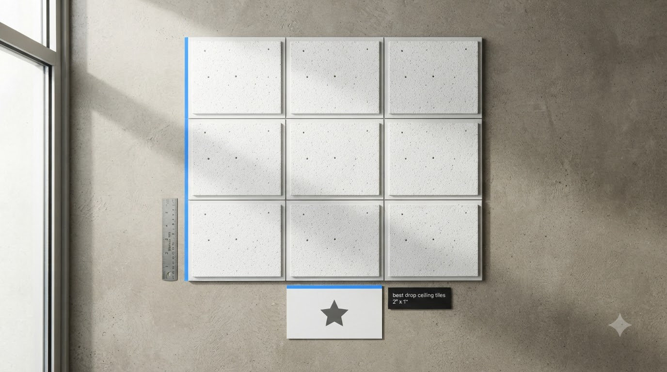 best drop ceiling tiles
