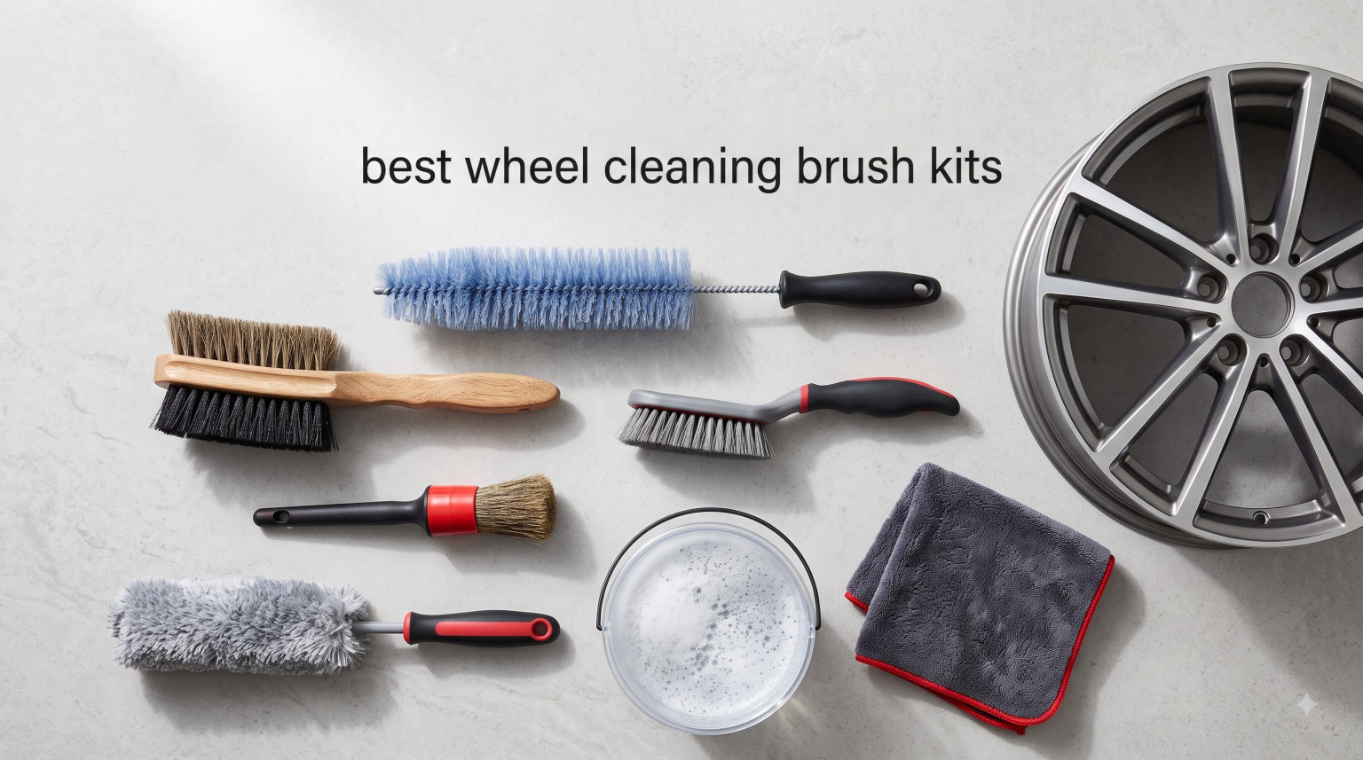best wheel cleaning brush kits