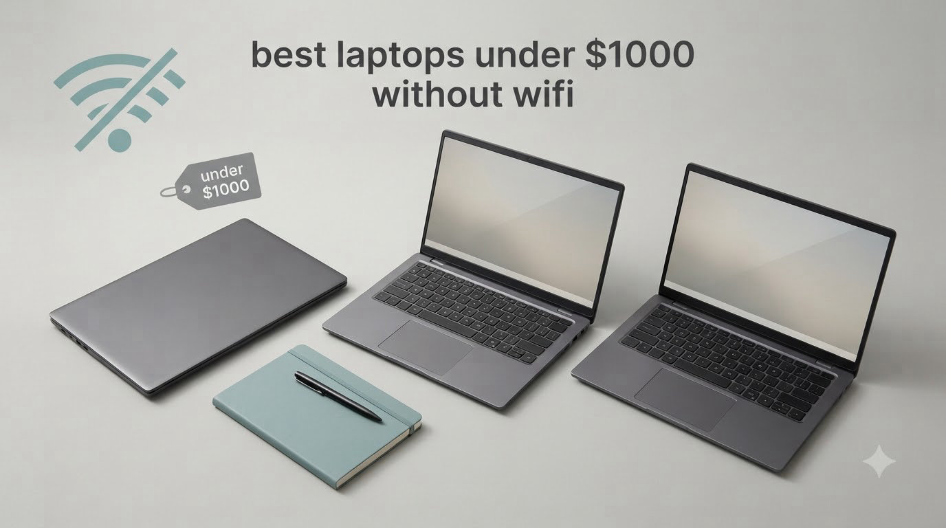 best laptops under $1000 without wifi