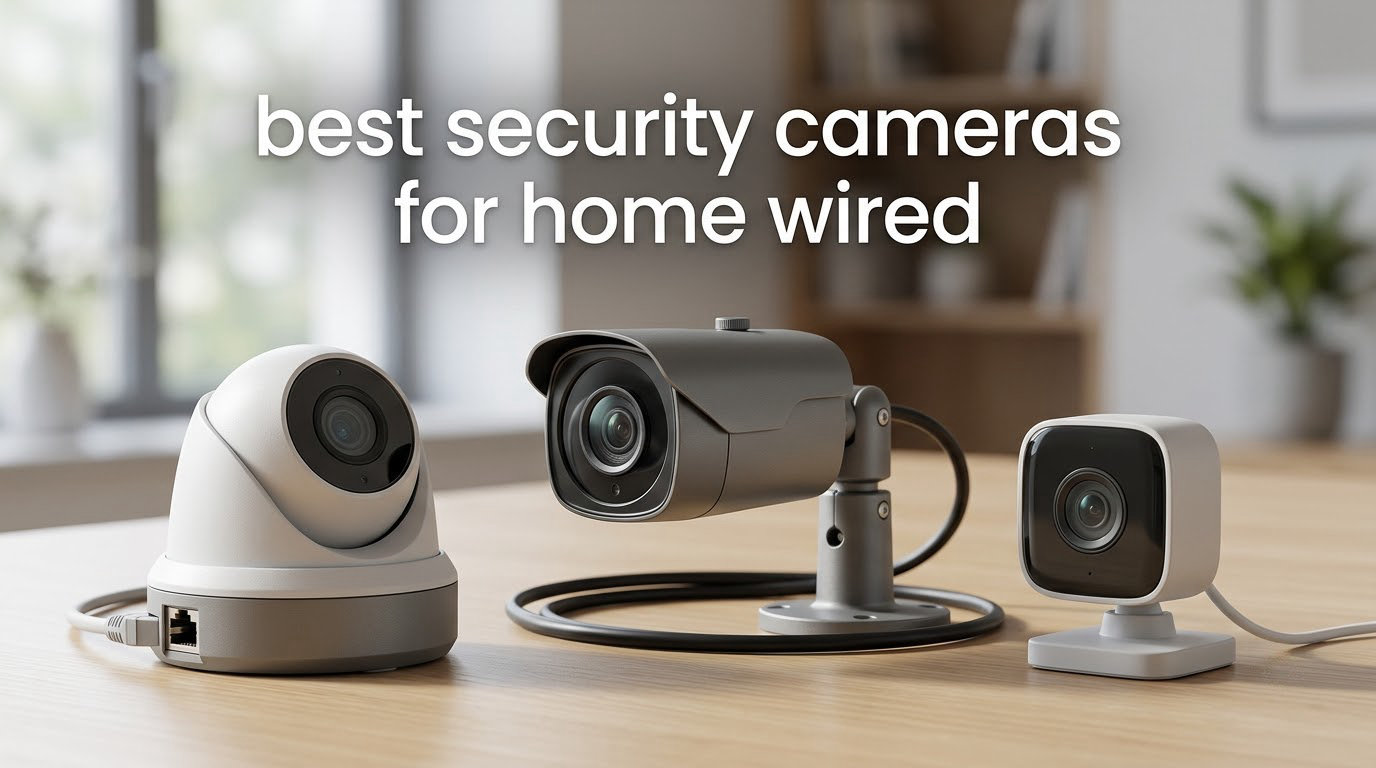 best security cameras for home wired