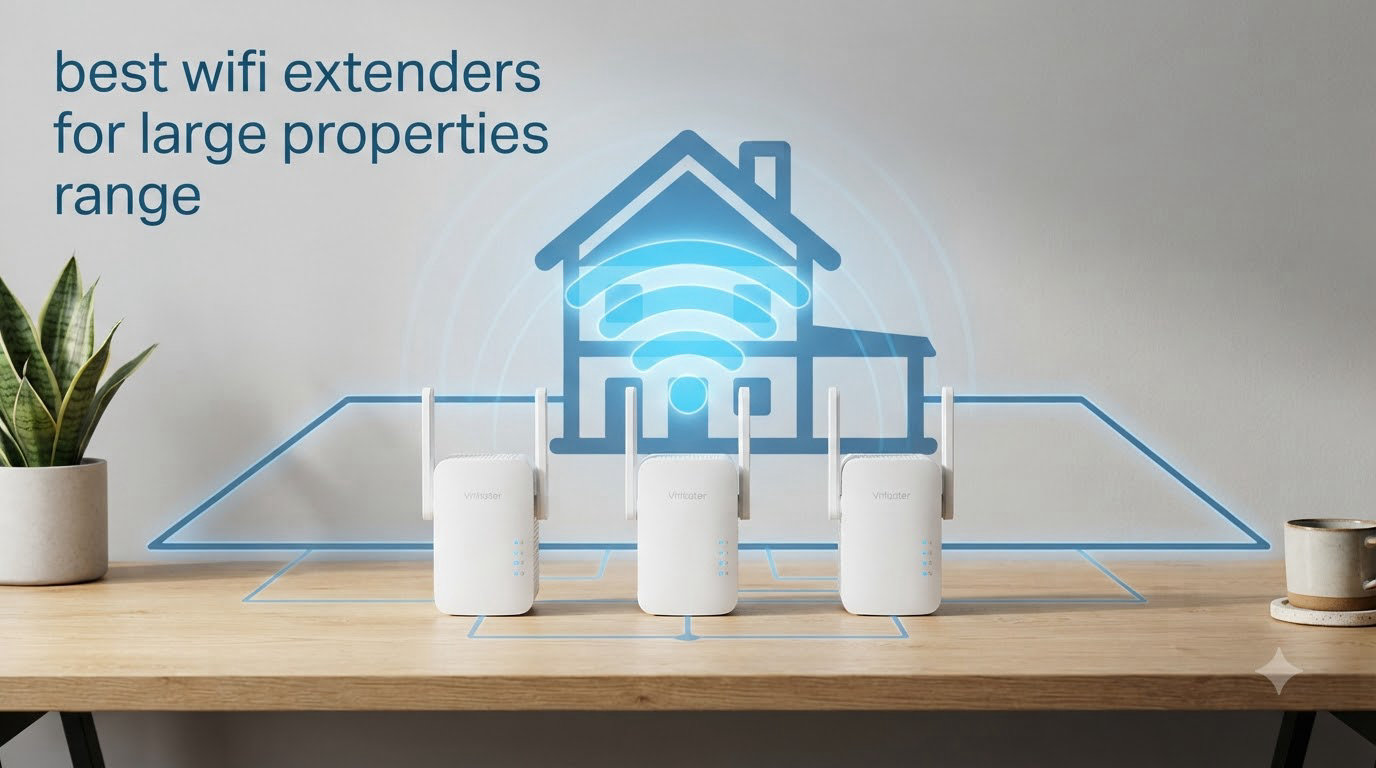 best wifi extenders for large properties range