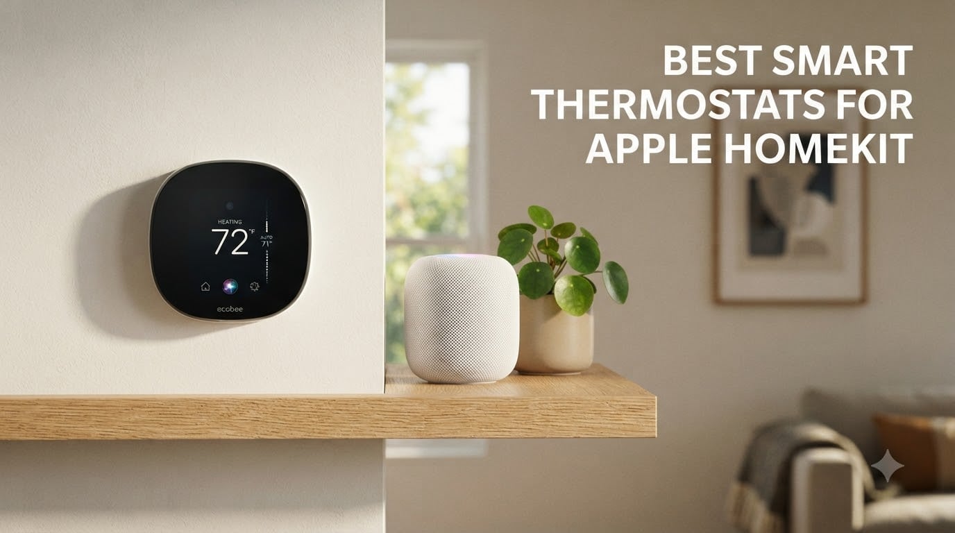 best smart thermostats for apple homekit