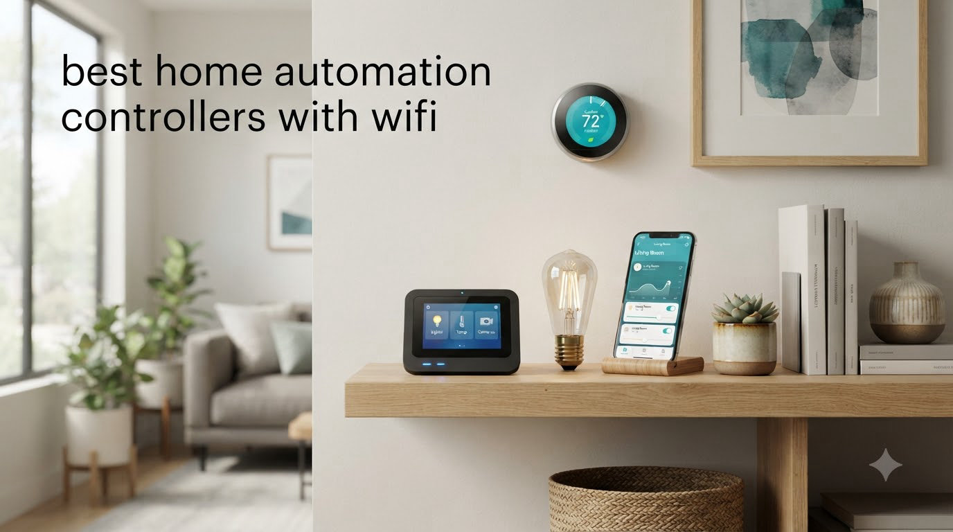 best home automation controllers with wifi