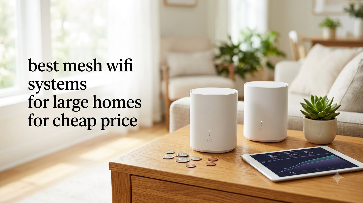 best mesh wifi systems for large homes for cheap price