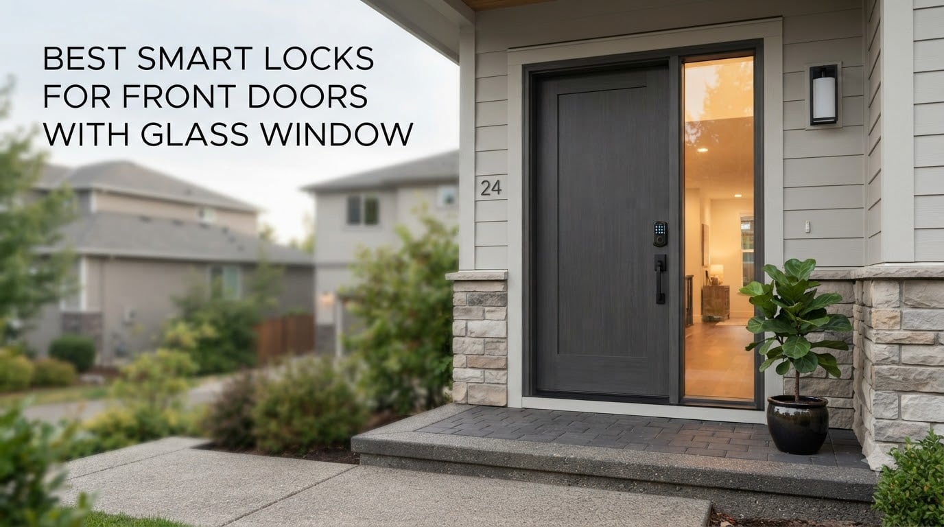 best smart locks for front doors with glass window