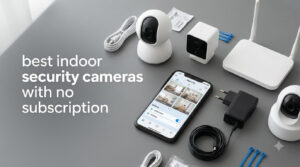 best indoor security cameras with no subscription