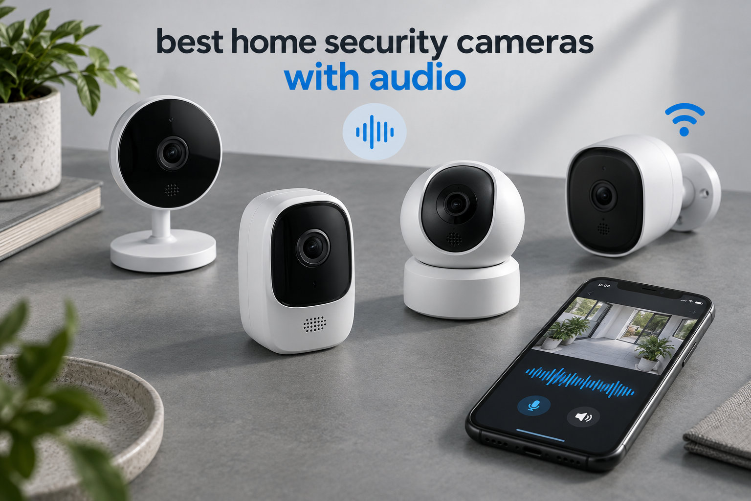 best home security cameras with audio
