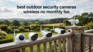 best outdoor security cameras wireless no monthly fee