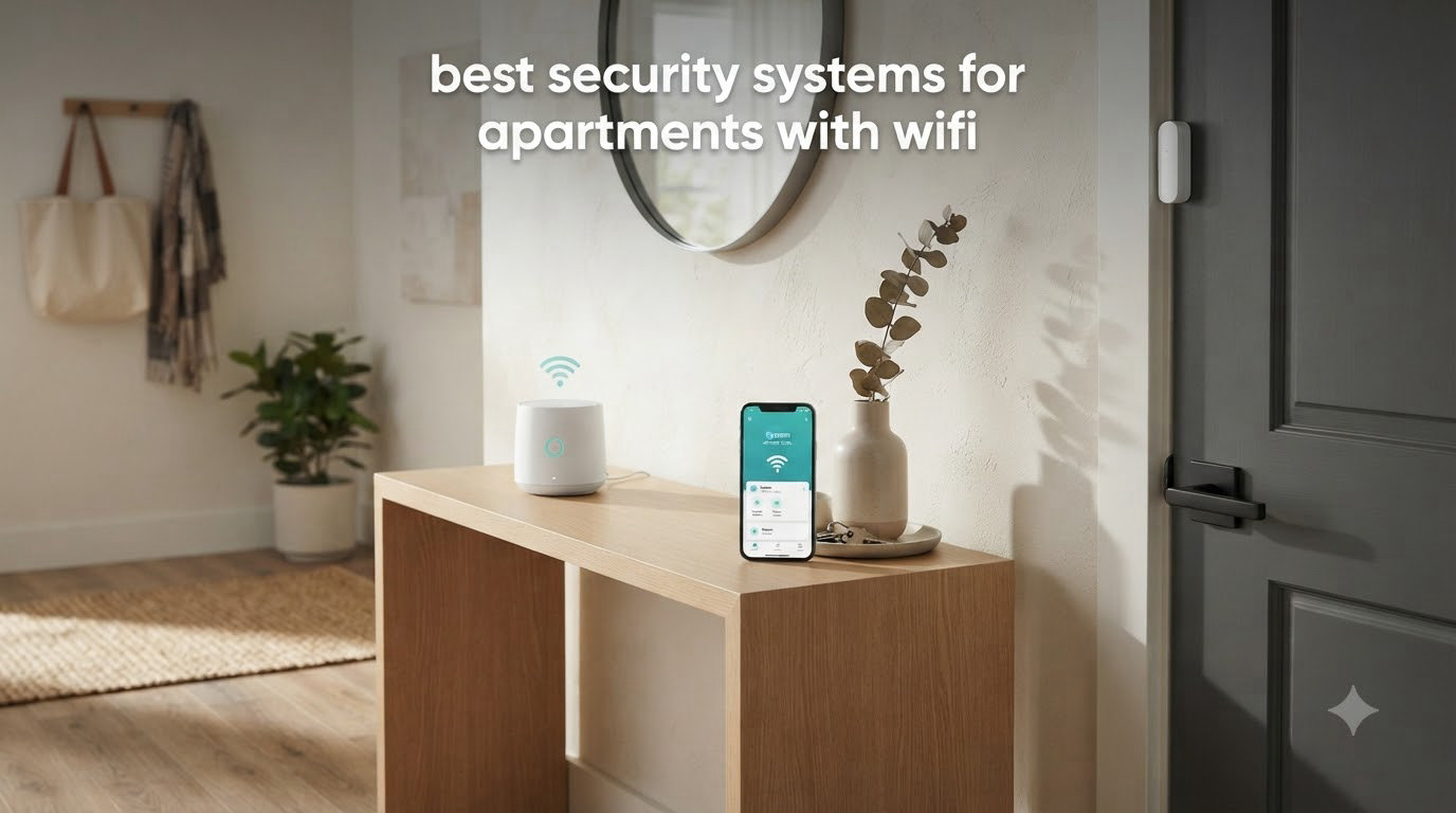 best security systems for apartments with wifi