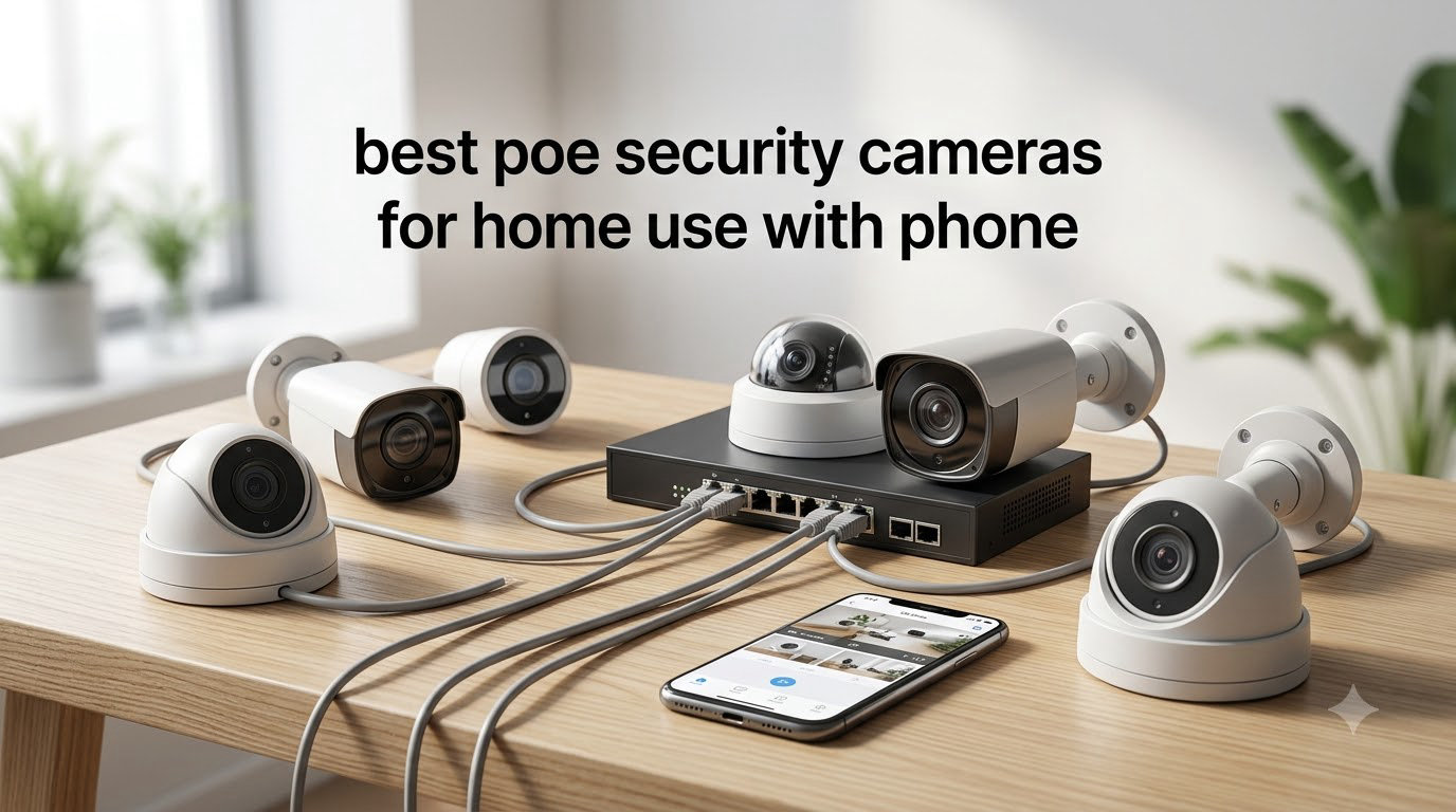 best poe security cameras for home use with phone
