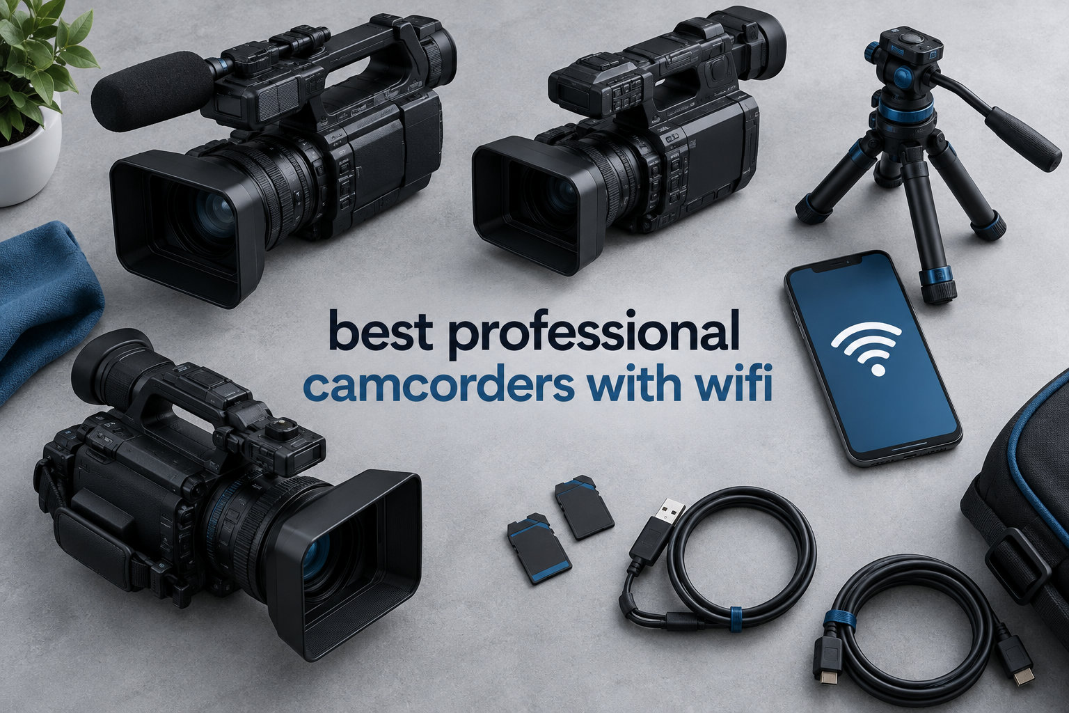 best professional camcorders with wifi