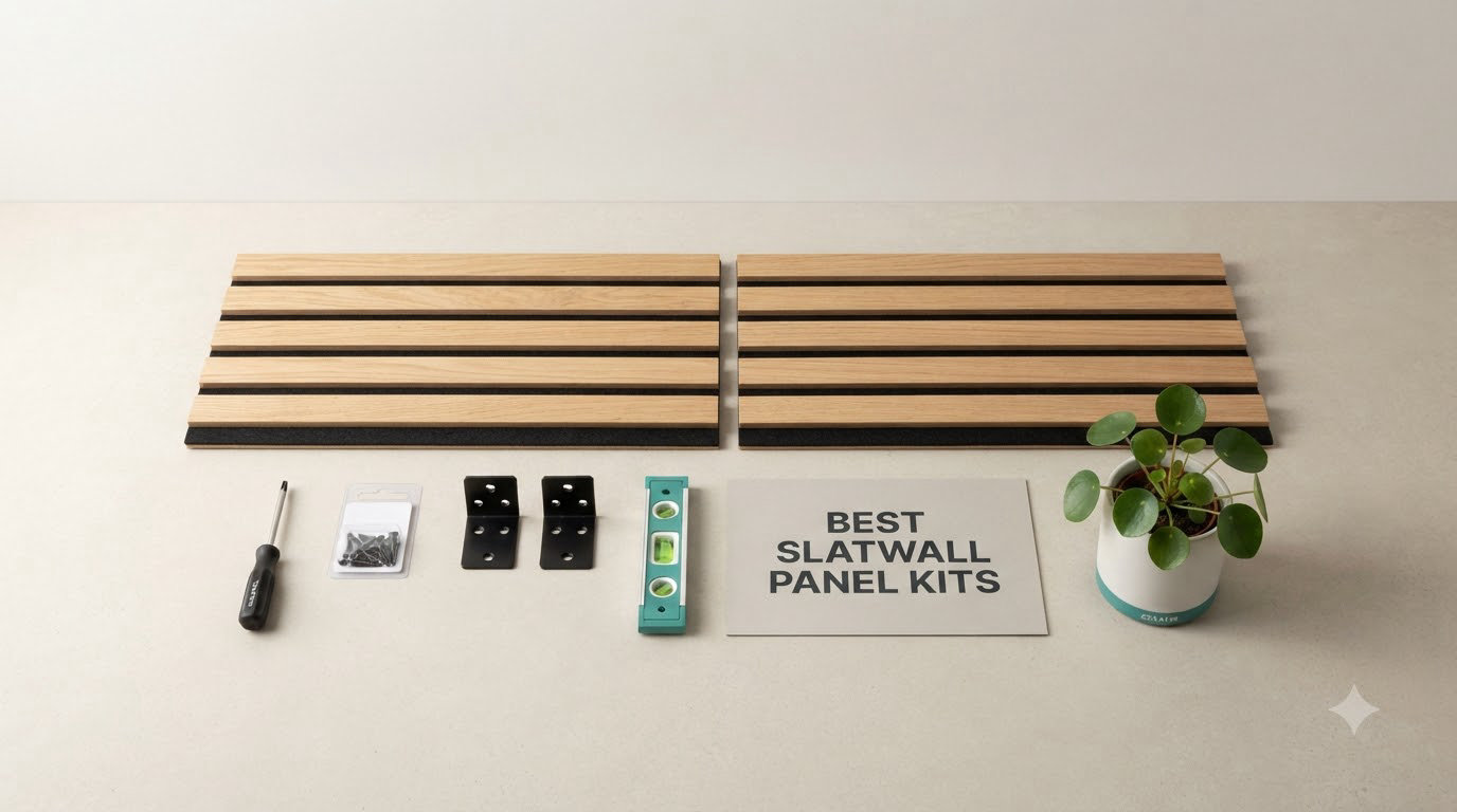 best slatwall panel kits