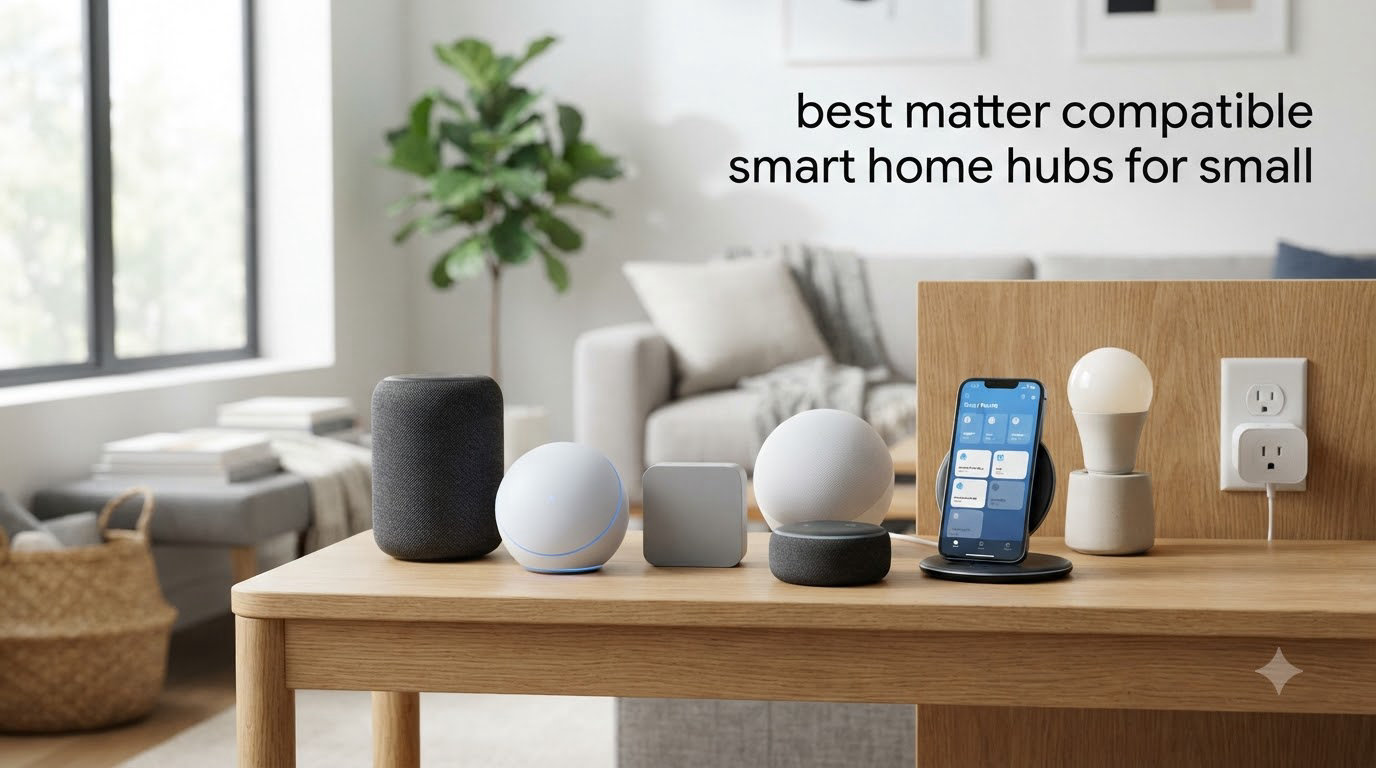 best matter compatible smart home hubs for small