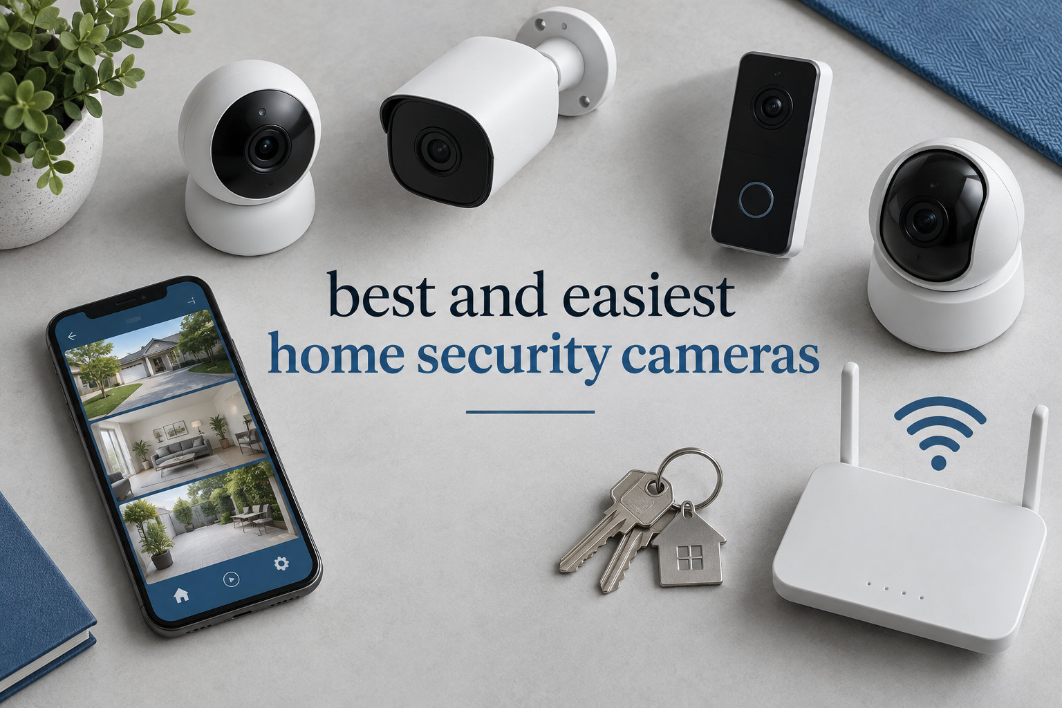 best and easiest home security cameras
