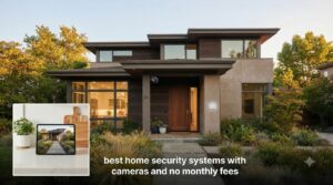 best home security systems with cameras and no monthly fees