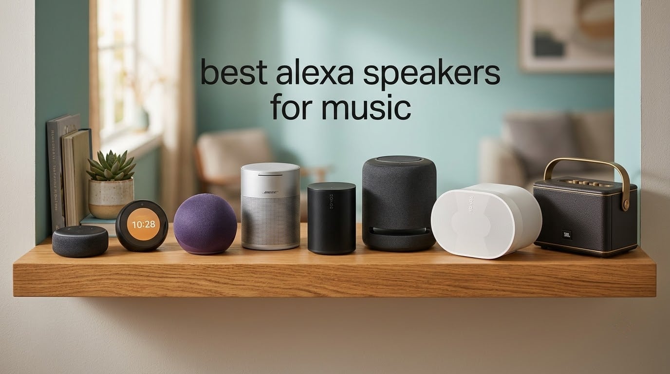 best alexa speakers for music