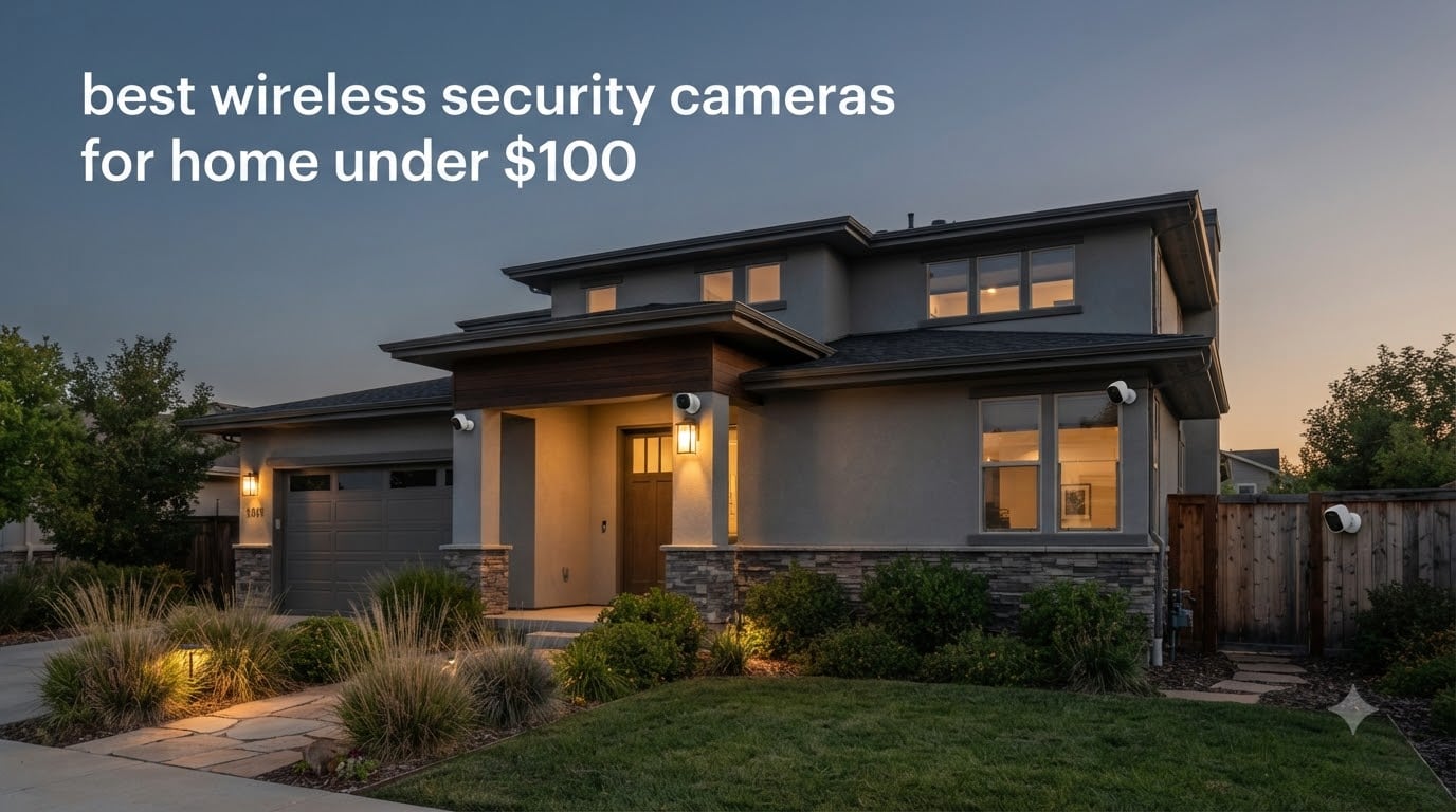 best wireless security cameras for home under $100