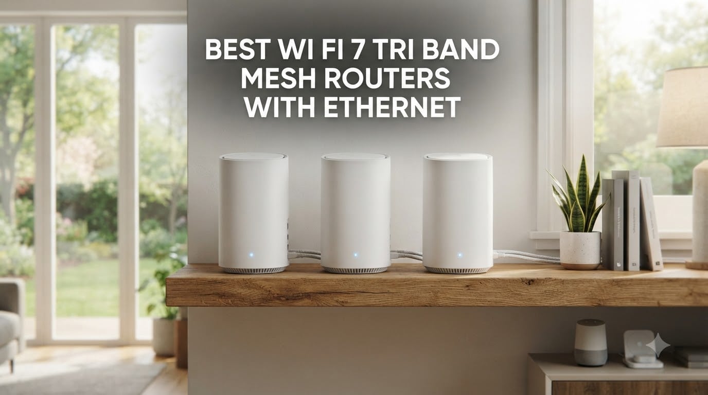 best wi fi 7 tri band mesh routers with ethernet