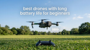best drones with long battery life for beginners