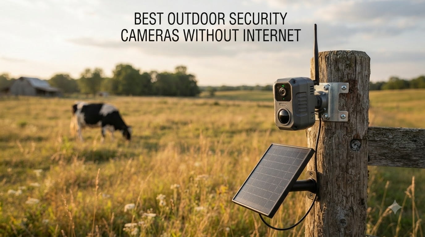best outdoor security cameras without internet