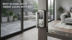 best sliding door smart locks with key