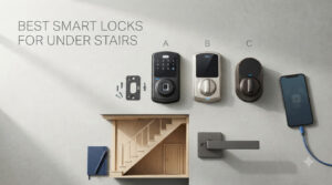 best smart locks for under stairs