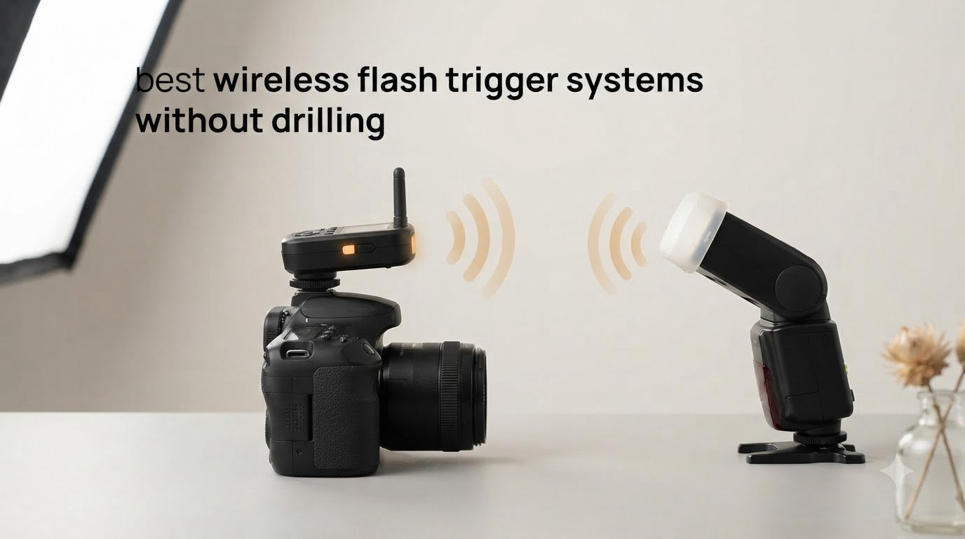best wireless flash trigger systems without drilling