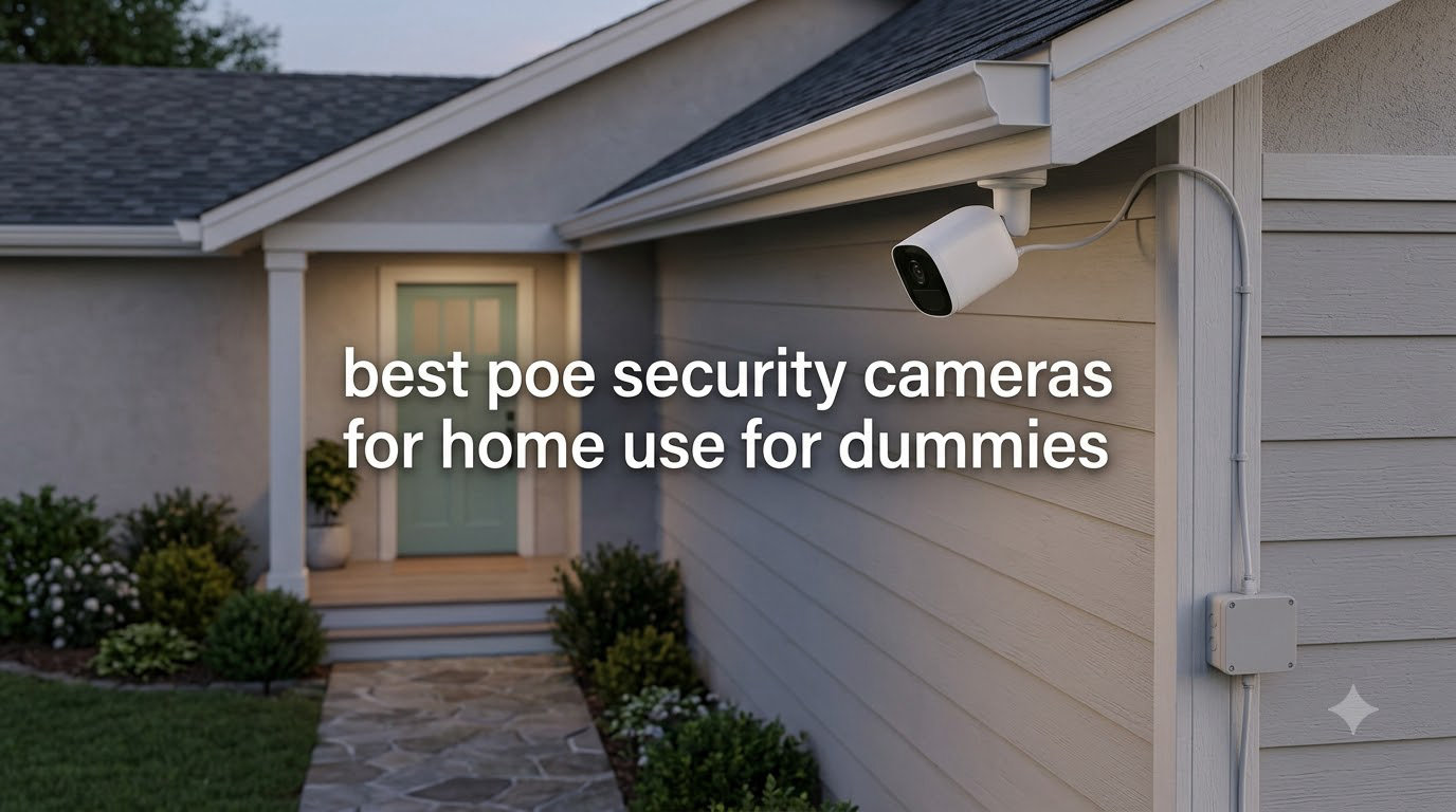 best poe security cameras for home use for dummies