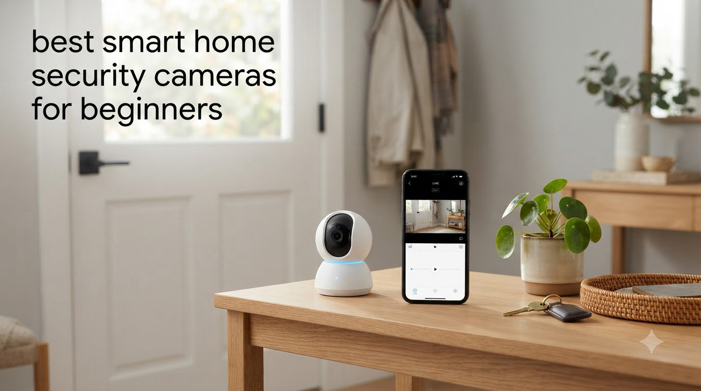 best smart home security cameras for beginners