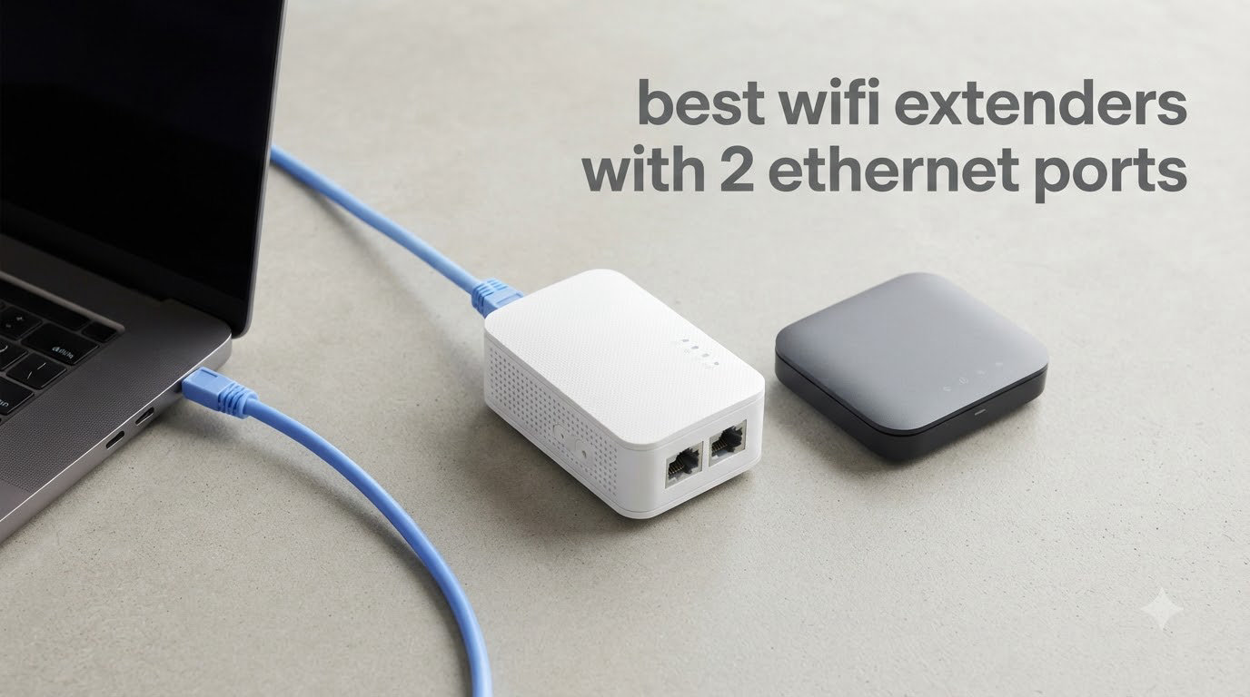 best wifi extenders with 2 ethernet ports