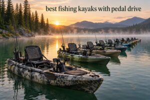 best fishing kayaks with pedal drive