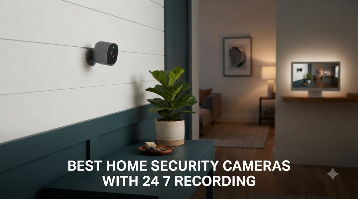 best home security cameras with 24 7 recording