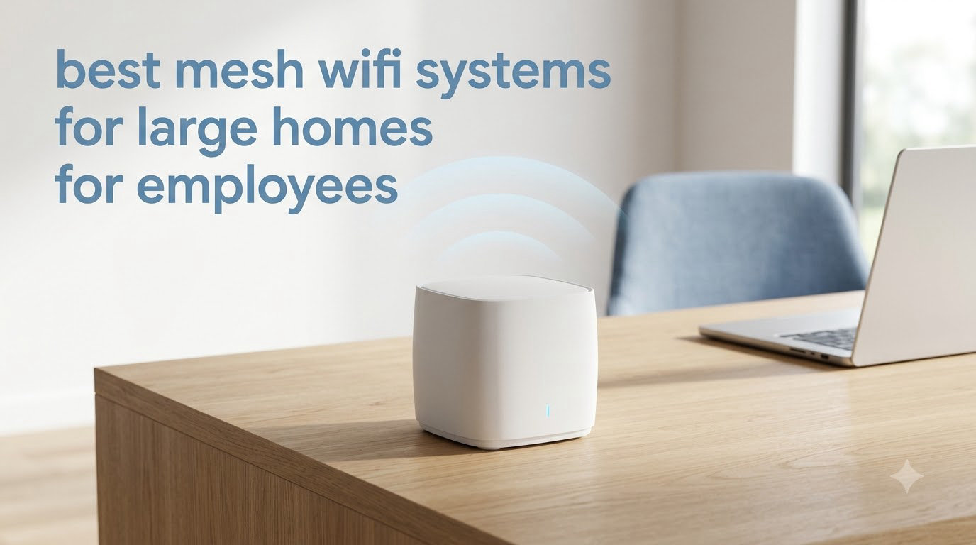 best mesh wifi systems for large homes for employees