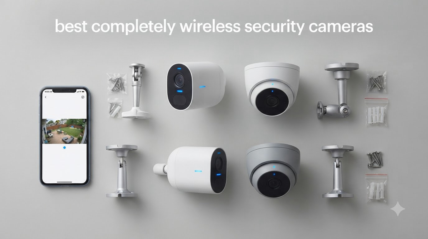 best completely wireless security cameras