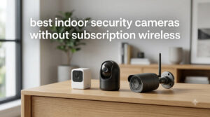 best indoor security cameras without subscription wireless