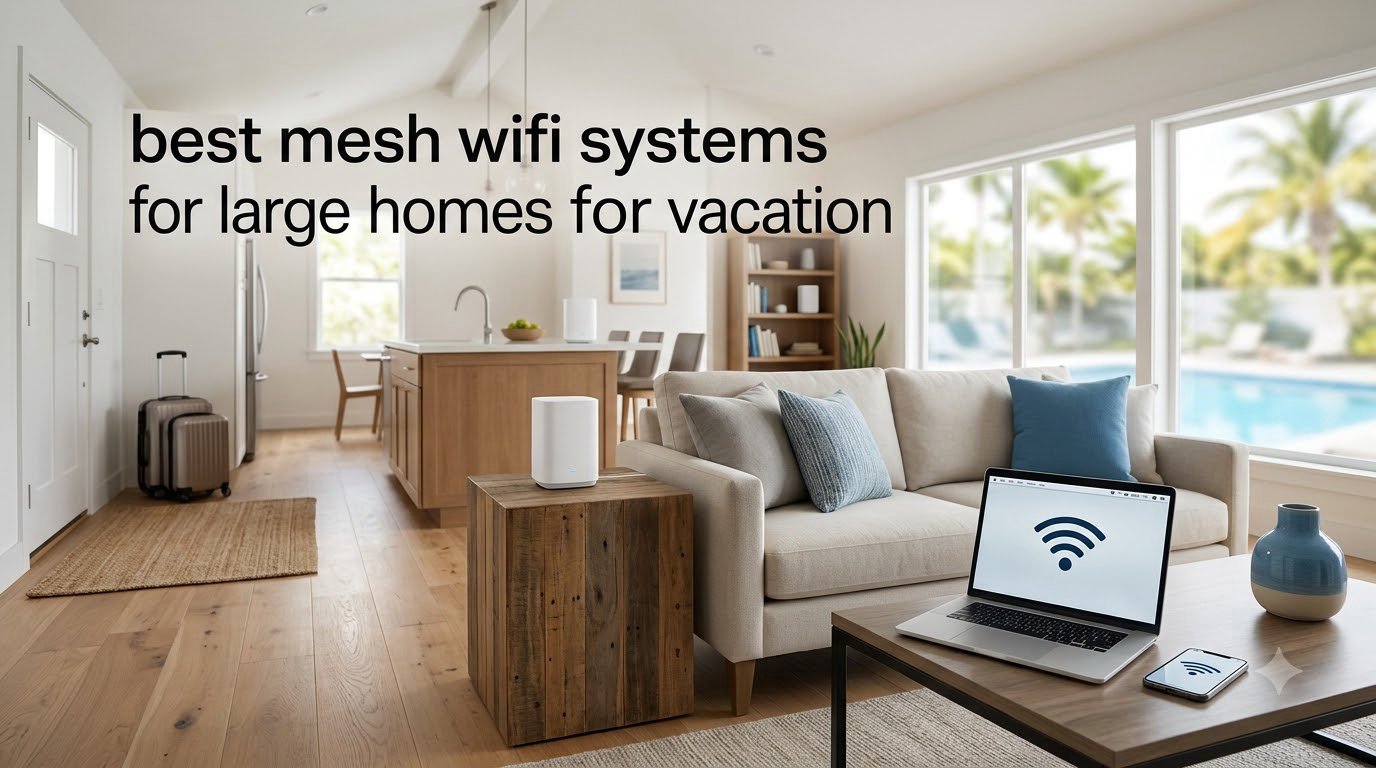 best mesh wifi systems for large homes for vacation