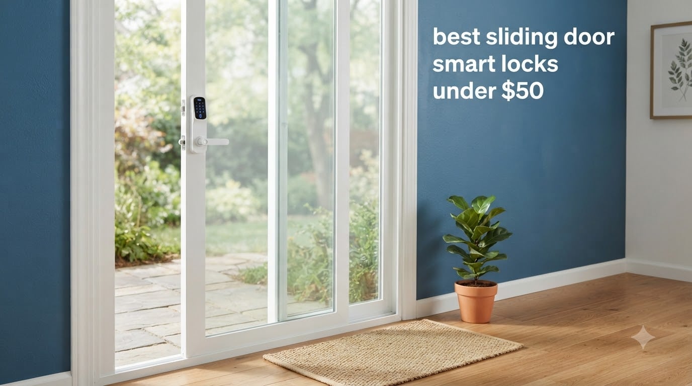 best sliding door smart locks under $50
