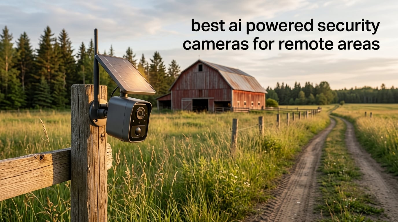 best ai powered security cameras for remote areas