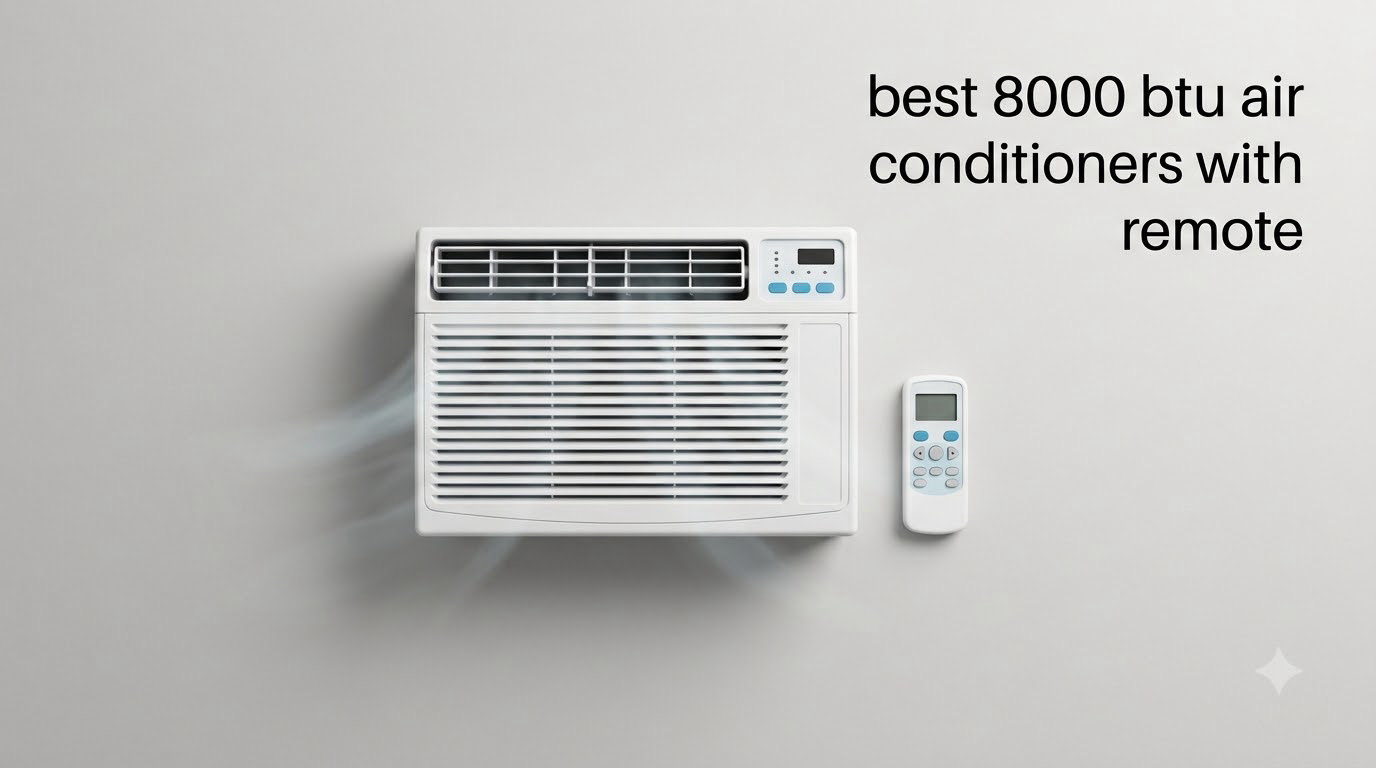 best 8000 btu air conditioners with remote