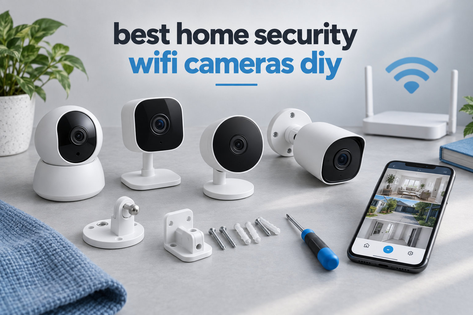best home security wifi cameras diy