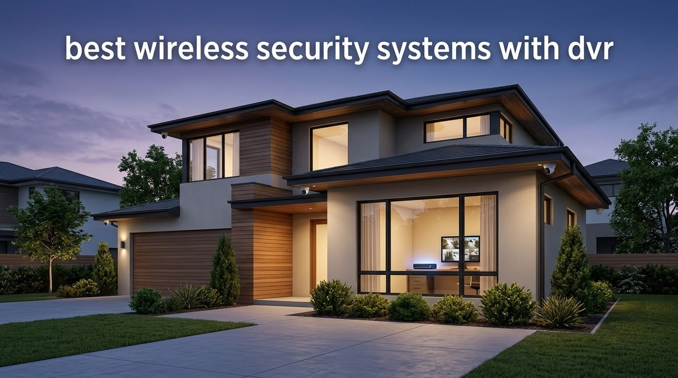 best wireless security systems with dvr