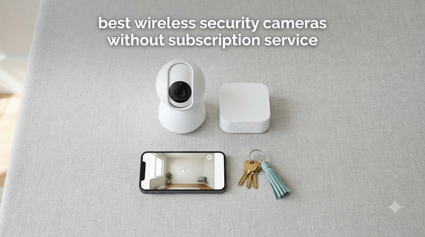 best wireless security cameras without subscription service